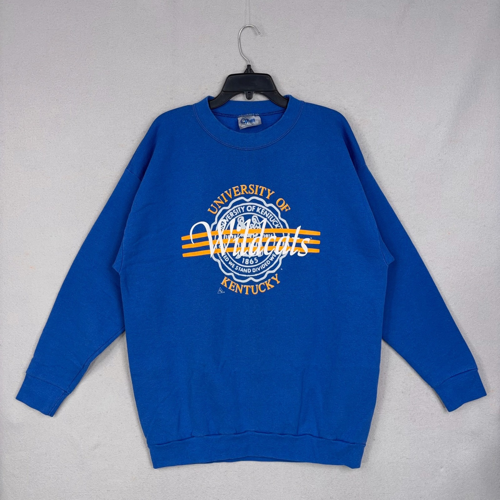 Vintage Kentucky Wildcats Men 3xl Blue Graphic Sweatshirt Tri-Lake Sportswear